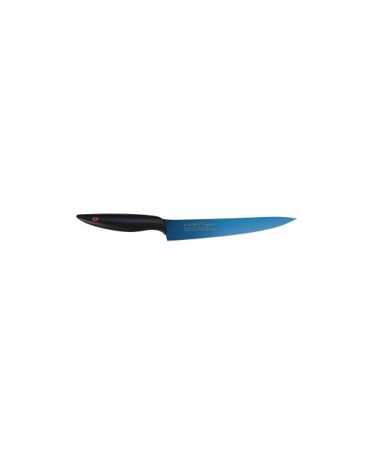 Couteau émi 20 cm Lame Bleu Kasumi Titanium Couteau émi 20 cm Lame Bleu Kasumi Titanium