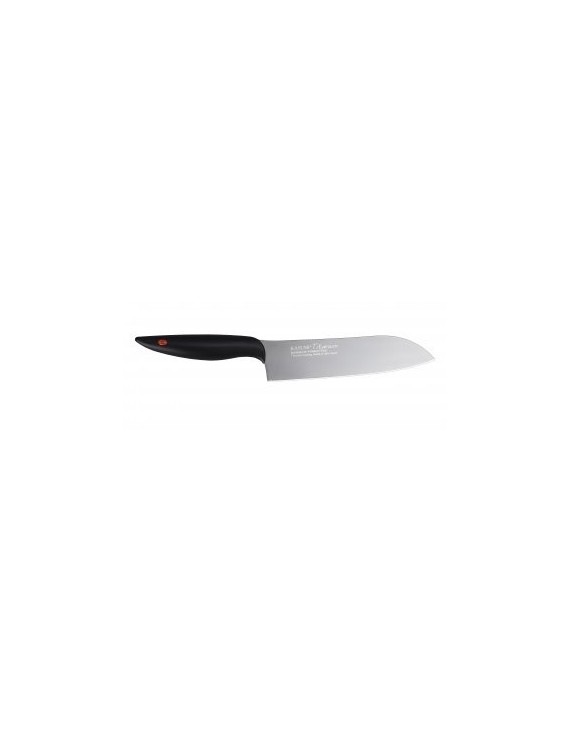 Couteau santoku 18 cm Kasumi Titanium Lame grise