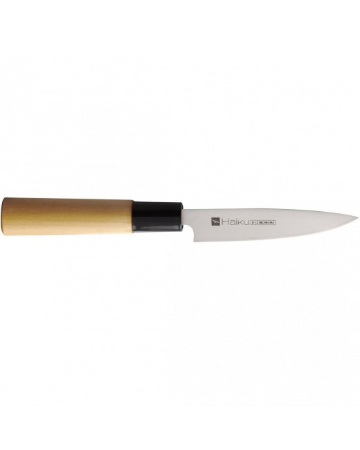 COUTEAU HAIKU COUTEAU OFFICE 12 CM - bois de Honoki traité - Taux de carbone : 0,8% - Dimension de la lame : 12 cm COUTEAU HAIKU COUTEAU OFFICE 12 CM - bois de Honoki traité - Taux de carbone : 0,8% - Dimension de la lame : 12 cm